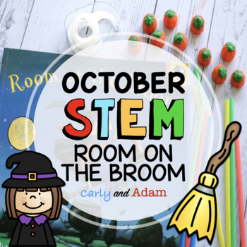 Preview of Room on the Broom Halloween READ ALOUD STEM™ Activity