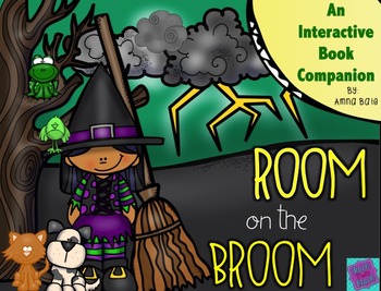 Preview of Room on the Broom Interactive Book Companion and Craft