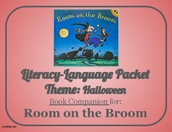 Preview of Room on the Broom: Language-Literacy Book Companion Packet