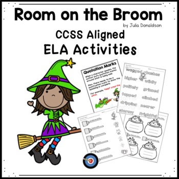 Preview of Room on the Broom NO Prep ELA Activities
