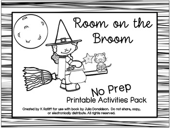 Room On The Broom No Prep Book Companion