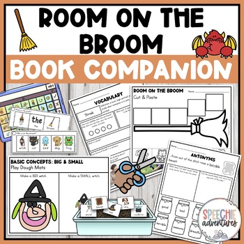 Preview of Room on the Broom Printable Book Companion