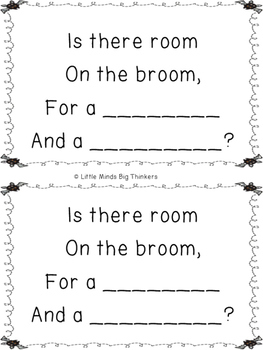 Room On The Broom Rhyme Worksheets Teaching Resources Tpt