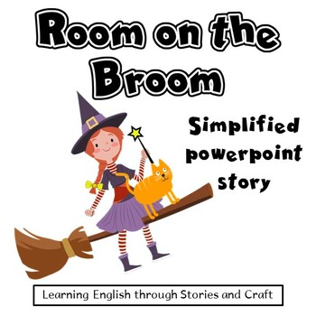 Preview of Room on the Broom Simplified PowerPoint story