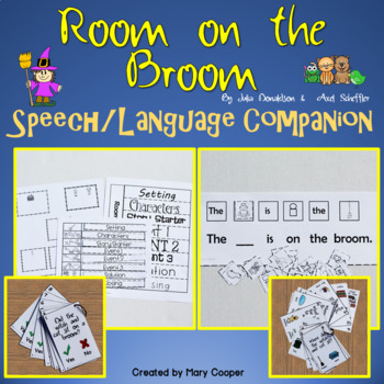 Preview of Room on the Broom Speech Language Book Companion