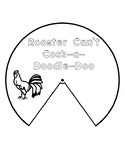 Rooster Can't Cock-A-Doodle-Doo Character Wheel