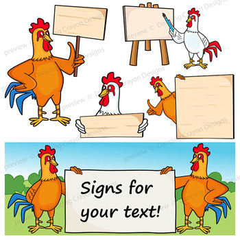 Rooster Dictionary Art Print Chicken With Glasses Rooster 