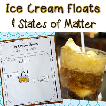 Preview of Ice Cream Floats and States of Matter