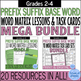 Root, Prefix & Suffix Word Building Worksheets & Task Card