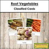 Types of Root Vegetables - Picture Cards - Vocabulary, ESL