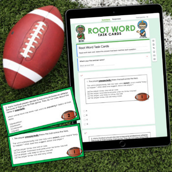 Super Bowl Football Activity  Scoot Game Trivia Task Cards Use Any Year