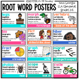 Root Word Wall Posters | Greek and Latin Roots 3rd 4th 5th
