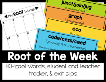 Preview of Root Word of the Week