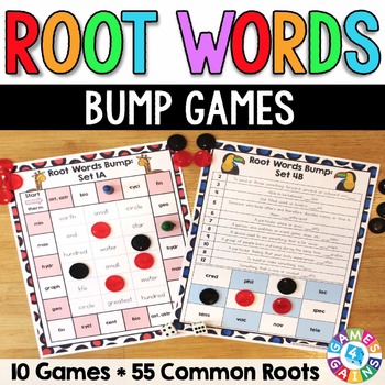 Preview of Morphology Greek and Latin Root Words Worksheet Games Activities Word Study Fun
