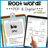 Greek and Latin Roots Vocabulary | Greek and Latin Roots Word Wall | Root Words
