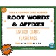 Root Words & Affixes Anchor Charts & Flashcards FREEBIE by Watson Works