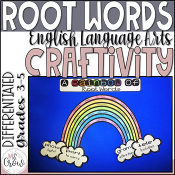 Preview of Root Words Craft