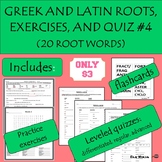 Greek & Latin Root Words for Middle School (and HS)  #4: A