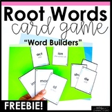 Root Words Game and Worksheet for Greek and Latin Roots an
