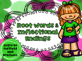 Preview of Root Words, Inflectional Endings,  Suffixes and Prefixes Distance Learning