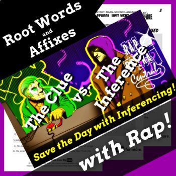 Preview of 4th and 5th Grade Root Words Prefixes and Suffixes Passage Worksheets