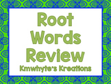 Root Words Review