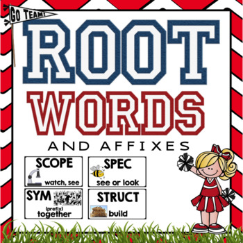 Preview of Root Words and Affixes- Word Study/Word Wall