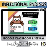 Root Words and Inflectional Endings Digital Activities Set 2 
