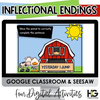Preview of Root Words and Inflectional Endings Digital Resources | -ed Ending Sounds