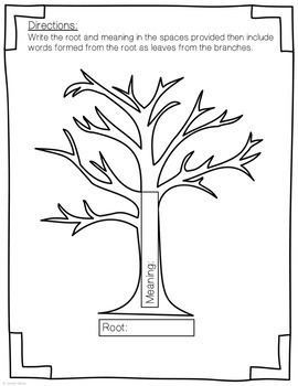 Root Words Worksheets and Activities by Endeavors in Education | TpT