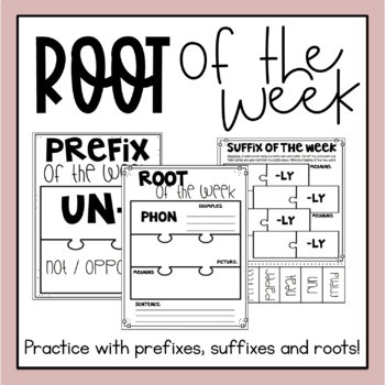 Preview of Root of the Week