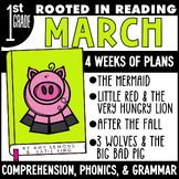 Rooted in Reading 1st Grade Comprehension Activities March
