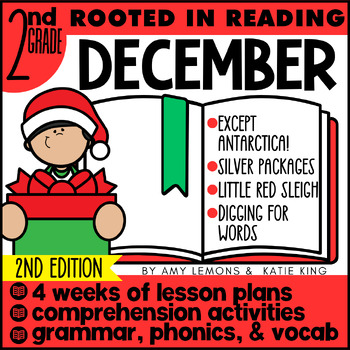 Preview of Rooted in Reading 2nd Grade | December Read Aloud Comprehension & Activities