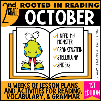 Preview of Rooted in Reading 2nd Grade Fall, October Read Aloud Comprehension & Activities