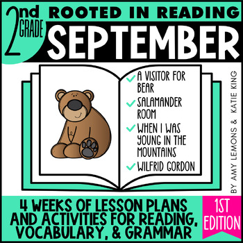 Preview of Rooted in Reading 2nd Grade September Comprehension Grammar Vocabulary (1st ed)
