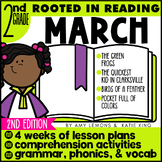 Rooted in Reading 2nd Grade March Reading Comprehension Le