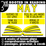 Rooted in Reading 3rd Grade May Lesson Plans | Comprehensi