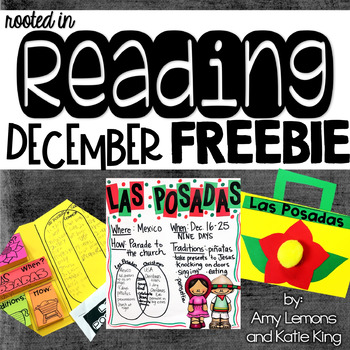 Preview of Rooted in Reading December FREEBIE:  Las Posadas