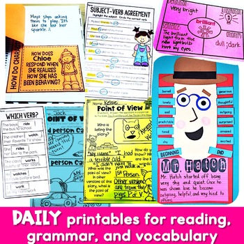 Rooted in Reading 2nd Grade February: Read Aloud Lessons and Activities