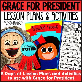 Preview of Rooted in Reading Presidents Day Reading Comprehension - Grace for President