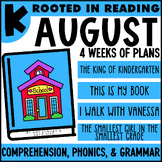 Rooted in Reading Kinder August Comprehension Lesson Plans