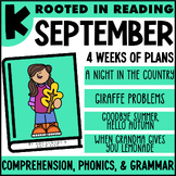 Rooted in Reading Kinder September Reading Comprehension f