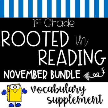 Preview of Rooted in Reading Vocabulary SlideShows November BUNDLE