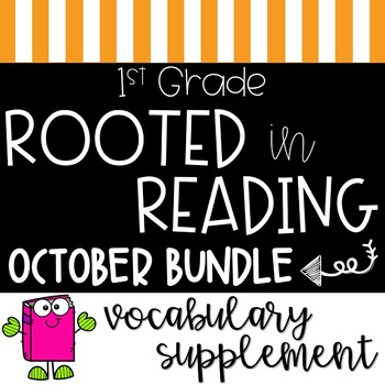 Preview of Rooted in Reading Vocabulary SlideShows October BUNDLE