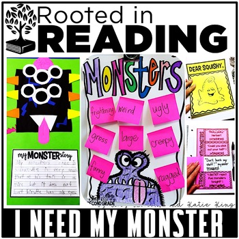 Preview of Rooted in Reading for Fall & Halloween | I Need My Monster Reading Comprehension