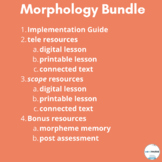 Roots TELE + SCOPE (and more!) Morphology Bundle
