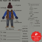 Ropa de invierno- Winter Clothes (Spanish Bundle) PK-Elementry