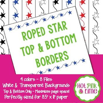 star top border clipart