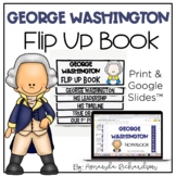 George Washington Activities Digital and Print Flip Up Book