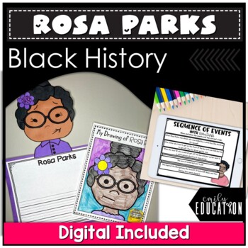 Preview of Rosa Parks Activities | Rosa Parks Craft